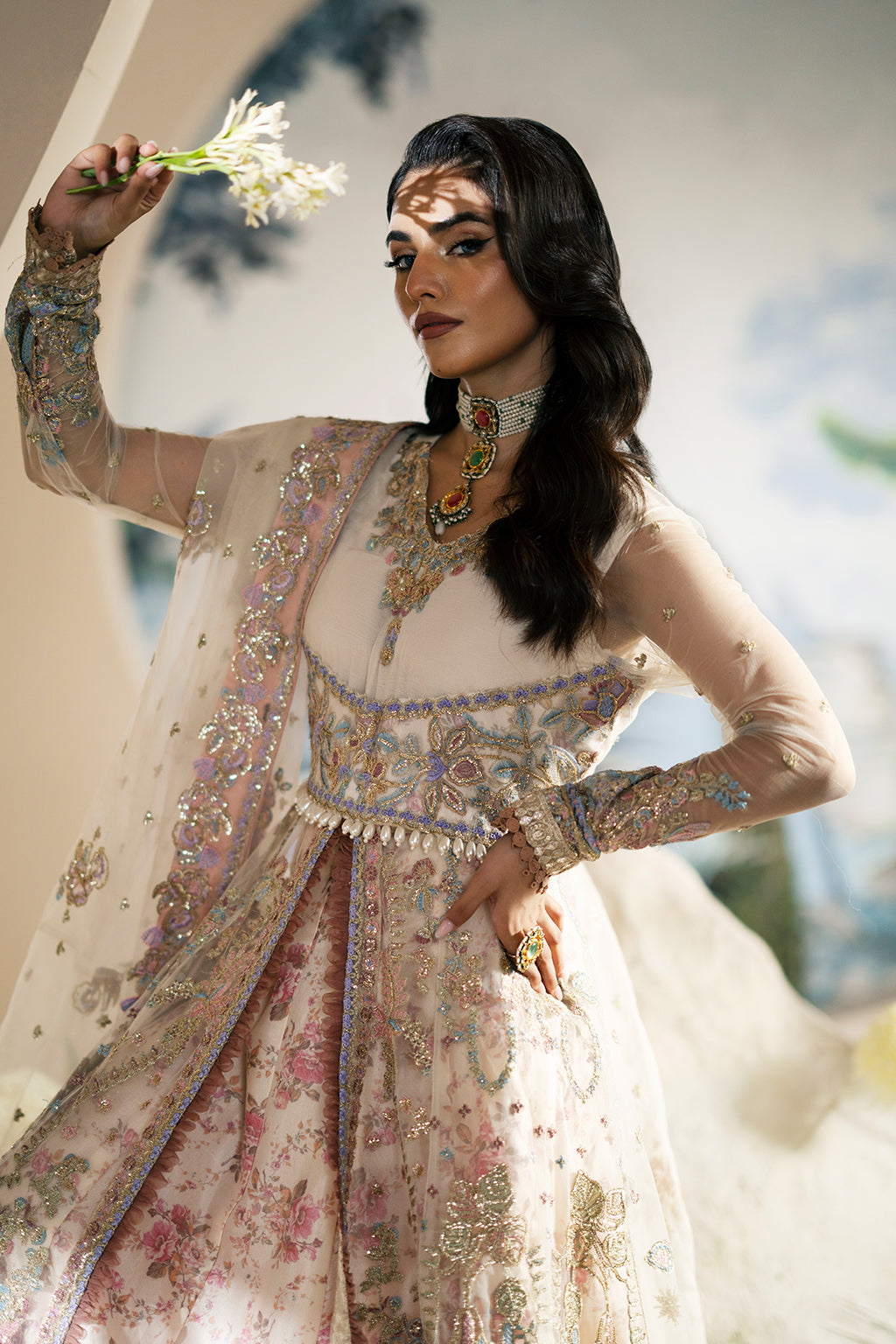 AJR Couture | Festive Formals 24 | Amaryllis - by - Libasekhas UK - Registered Vendor of : AJR Couture - 100% Original Designer Dresss