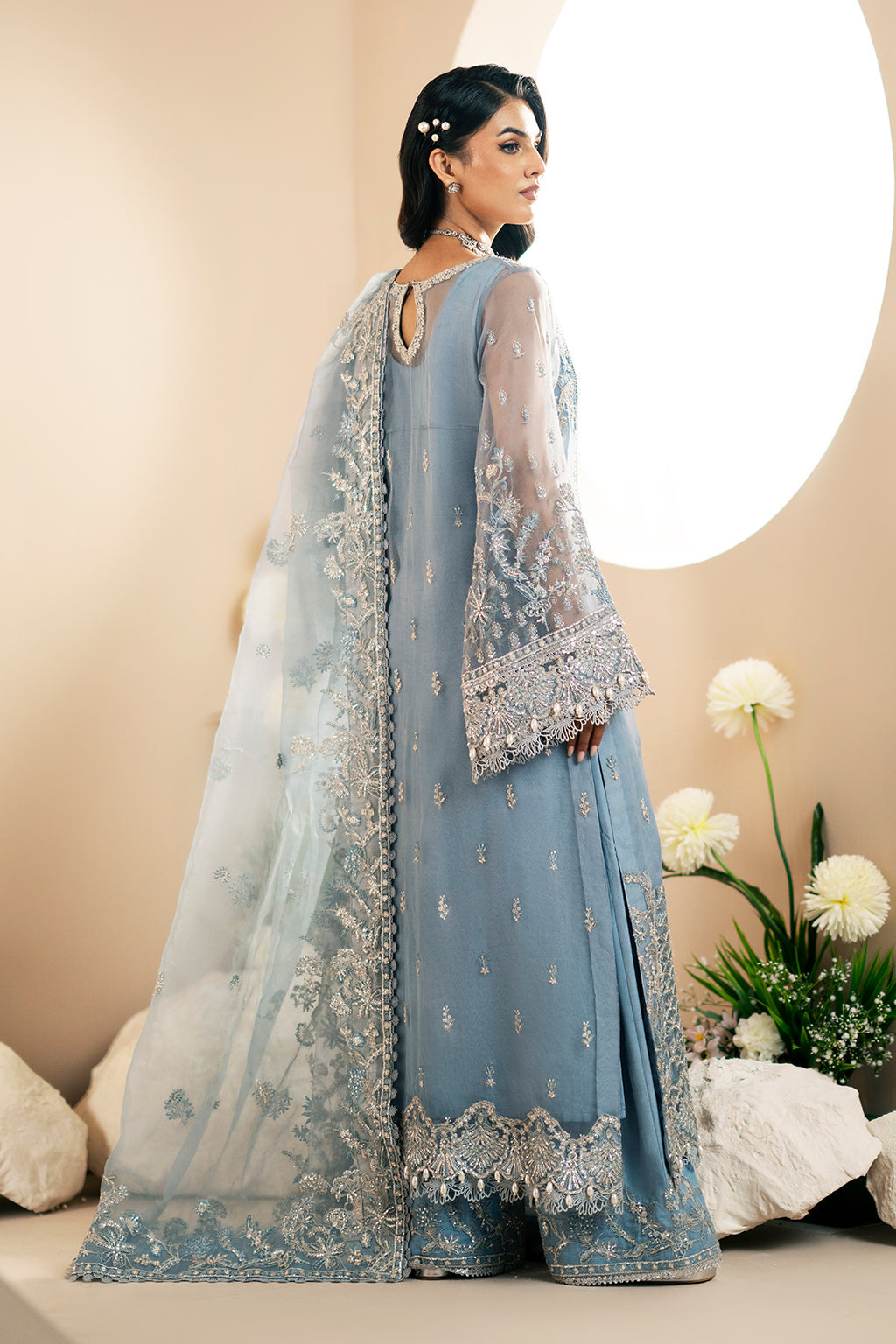 AJR Couture | Festive Formals 24 | Lotus - by - Libasekhas UK - Registered Vendor of : AJR Couture - 100% Original Designer Dresss