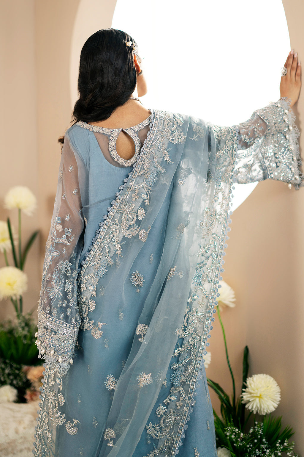 AJR Couture | Festive Formals 24 | Lotus - by - Libasekhas UK - Registered Vendor of : AJR Couture - 100% Original Designer Dresss
