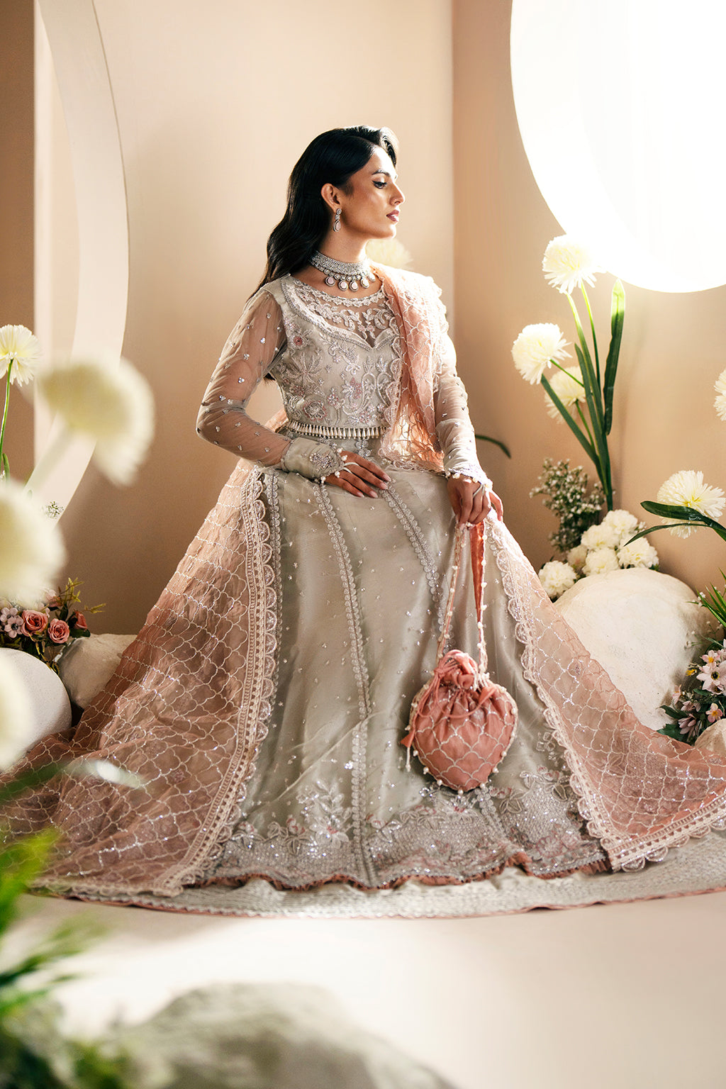 AJR Couture | Festive Formals 24 | Magnolia - by - Libasekhas UK - Registered Vendor of : AJR Couture - 100% Original Designer Dresss
