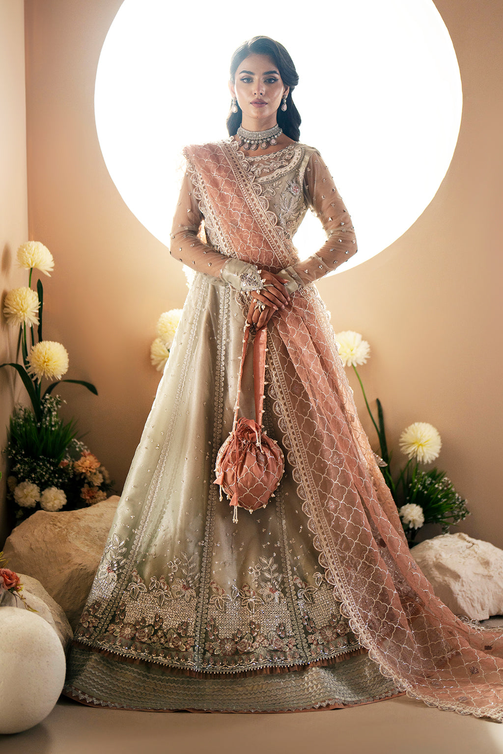 AJR Couture | Festive Formals 24 | Magnolia - by - Libasekhas UK - Registered Vendor of : AJR Couture - 100% Original Designer Dresss