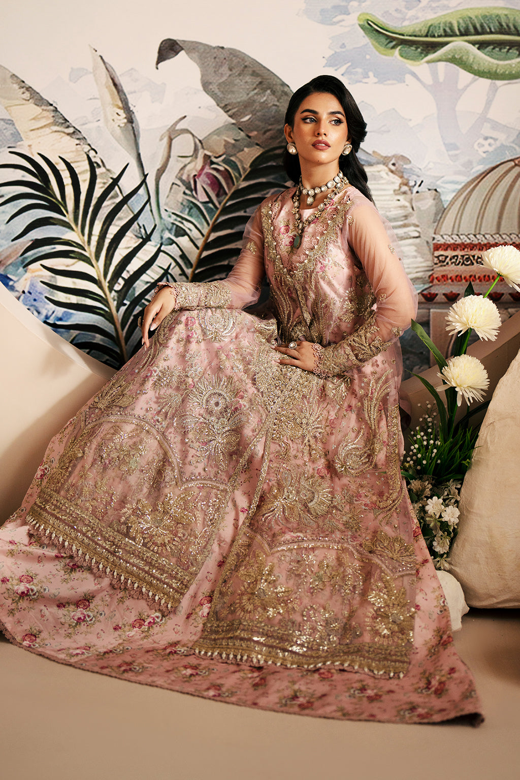 AJR Couture | Festive Formals 24 | Begonia - by - Libasekhas UK - Registered Vendor of : AJR Couture - 100% Original Designer Dresss