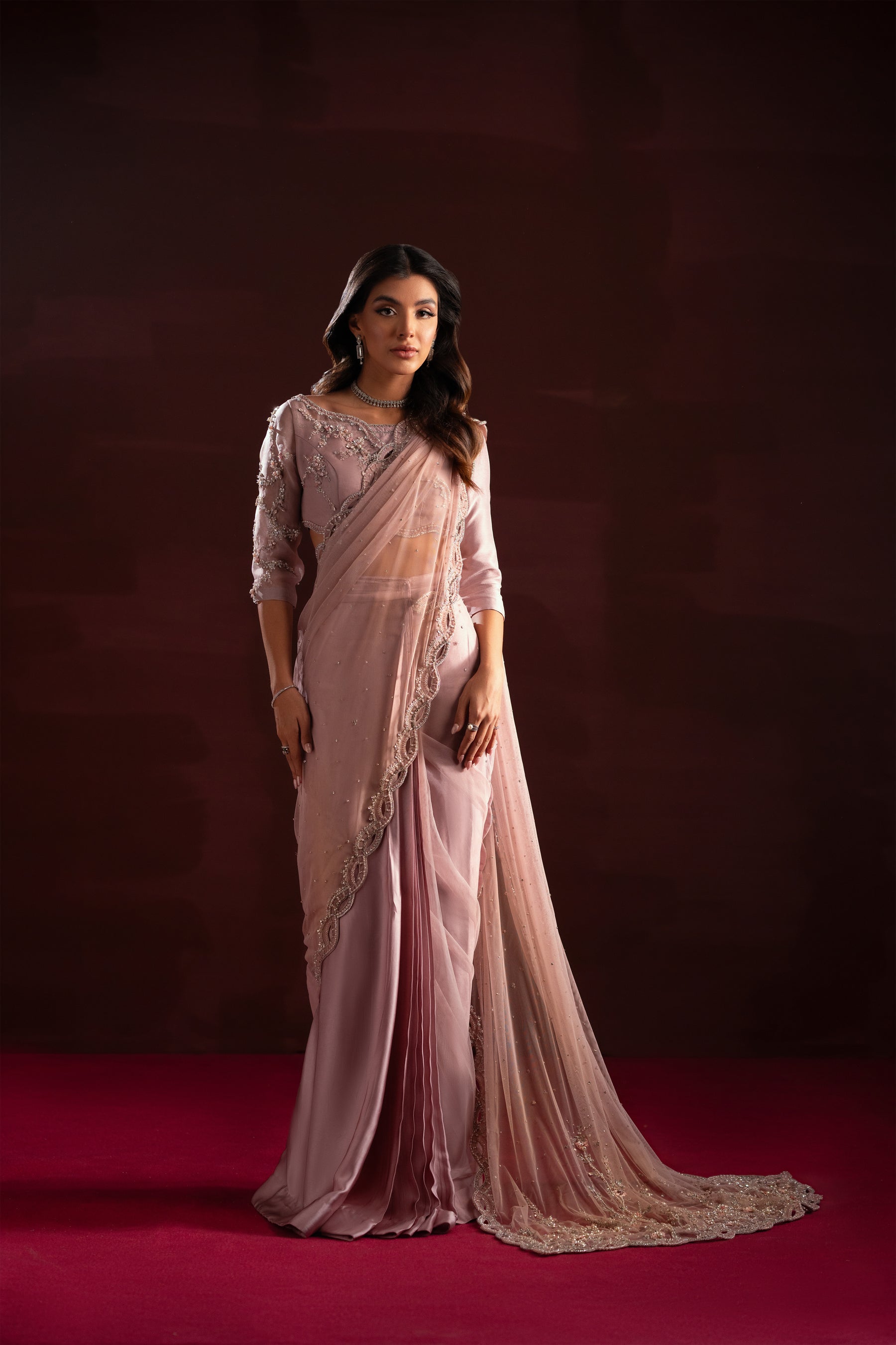 Ayesha and Usman | Celestial Night | Frida - by - Libasekhas UK - Registered Vendor of : Ayesha and Usman - 100% Original Designer Dresss