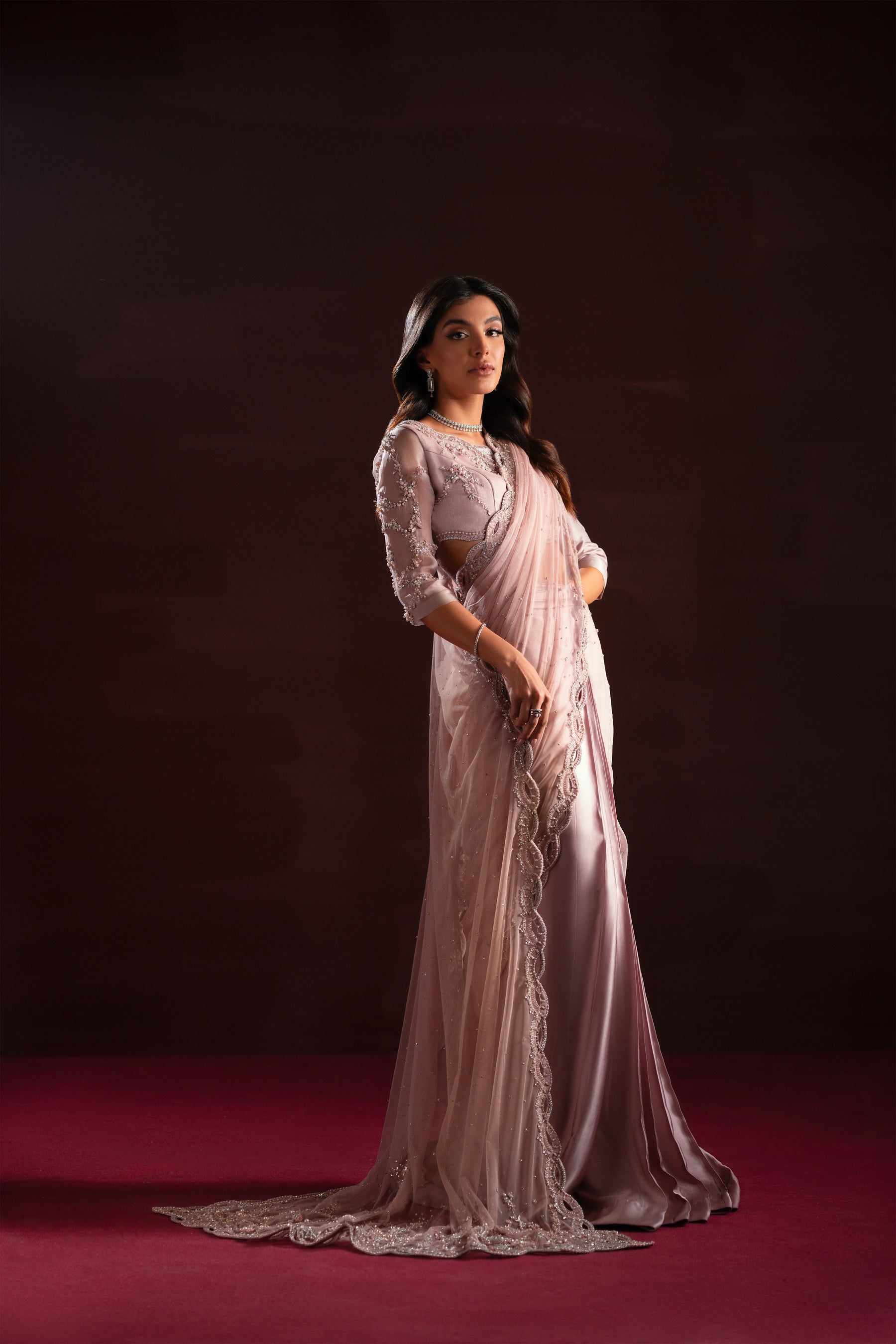 Ayesha and Usman | Celestial Night | Frida - by - Libasekhas UK - Registered Vendor of : Ayesha and Usman - 100% Original Designer Dresss