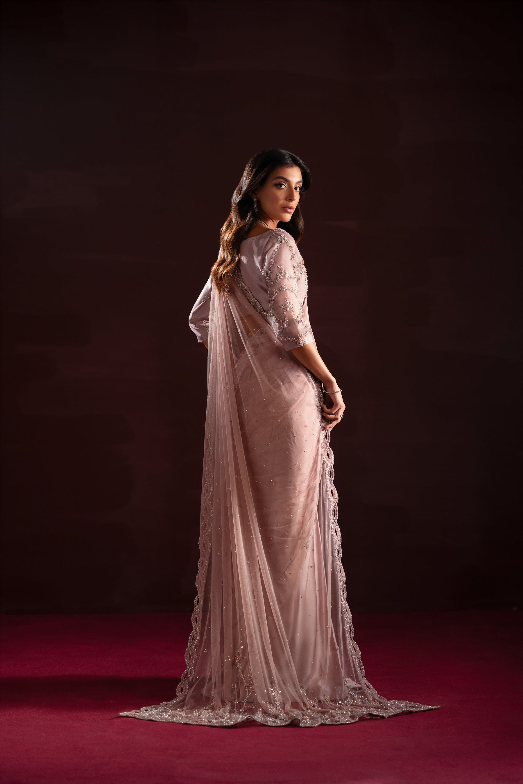 Ayesha and Usman | Celestial Night | Frida - by - Libasekhas UK - Registered Vendor of : Ayesha and Usman - 100% Original Designer Dresss