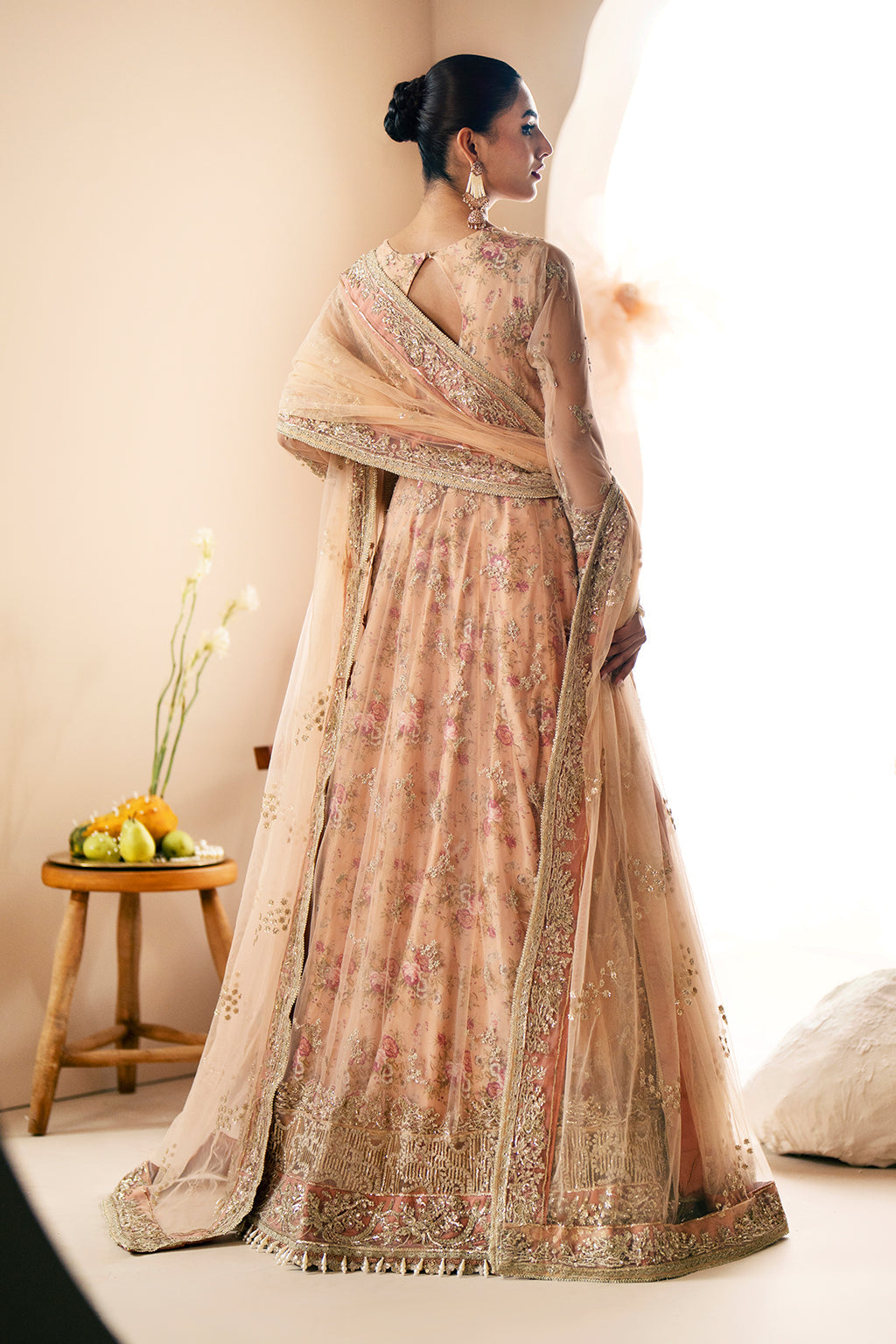 AJR Couture | Festive Formals 24 | Daffodil - by - Libasekhas UK - Registered Vendor of : AJR Couture - 100% Original Designer Dresss