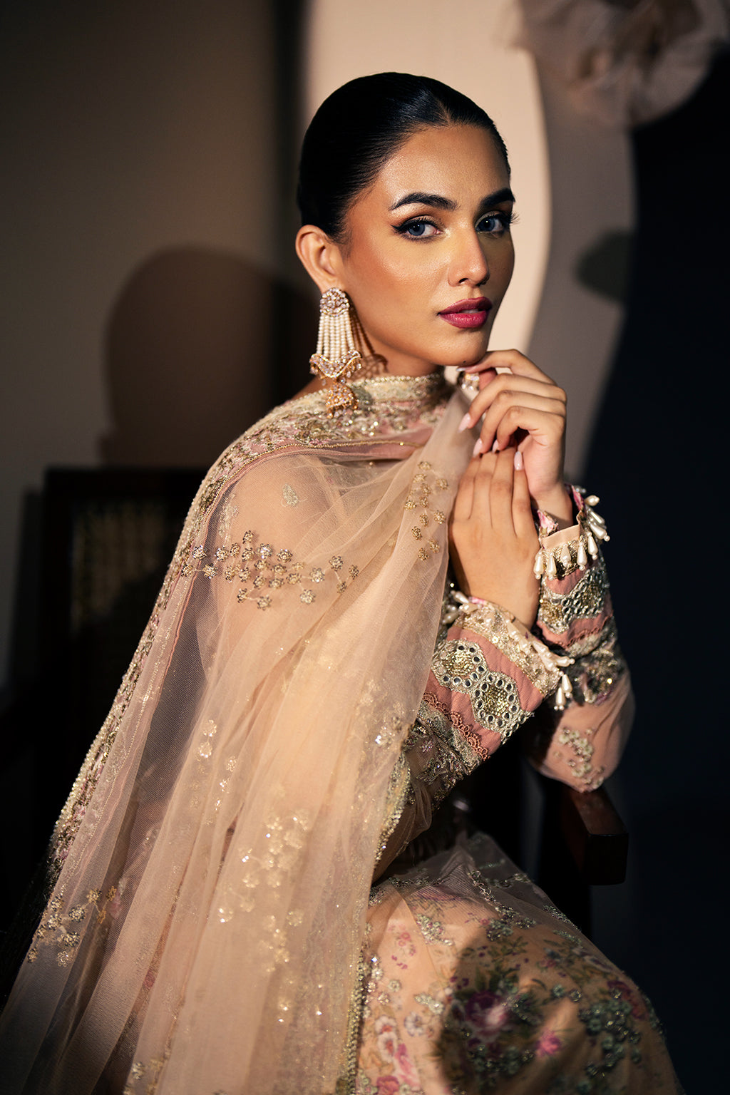 AJR Couture | Festive Formals 24 | Daffodil - by - Libasekhas UK - Registered Vendor of : AJR Couture - 100% Original Designer Dresss