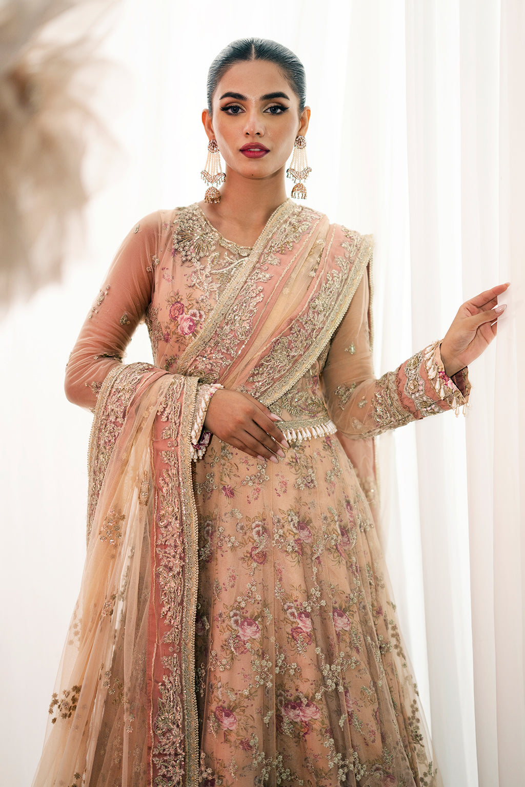 AJR Couture | Festive Formals 24 | Daffodil - by - Libasekhas UK - Registered Vendor of : AJR Couture - 100% Original Designer Dresss