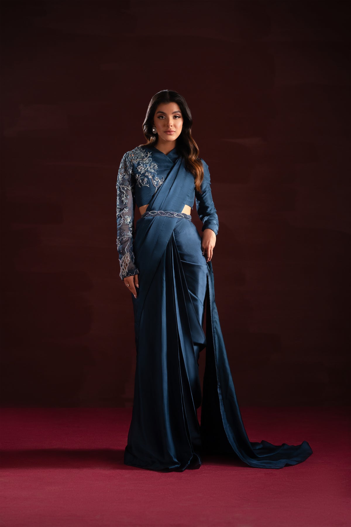 Ayesha and Usman | Celestial Night | Aria - by - Libasekhas UK - Registered Vendor of : Ayesha and Usman - 100% Original Designer Dresss