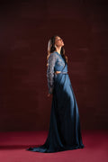 Ayesha and Usman | Celestial Night | Aria - by - Libasekhas UK - Registered Vendor of : Ayesha and Usman - 100% Original Designer Dresss