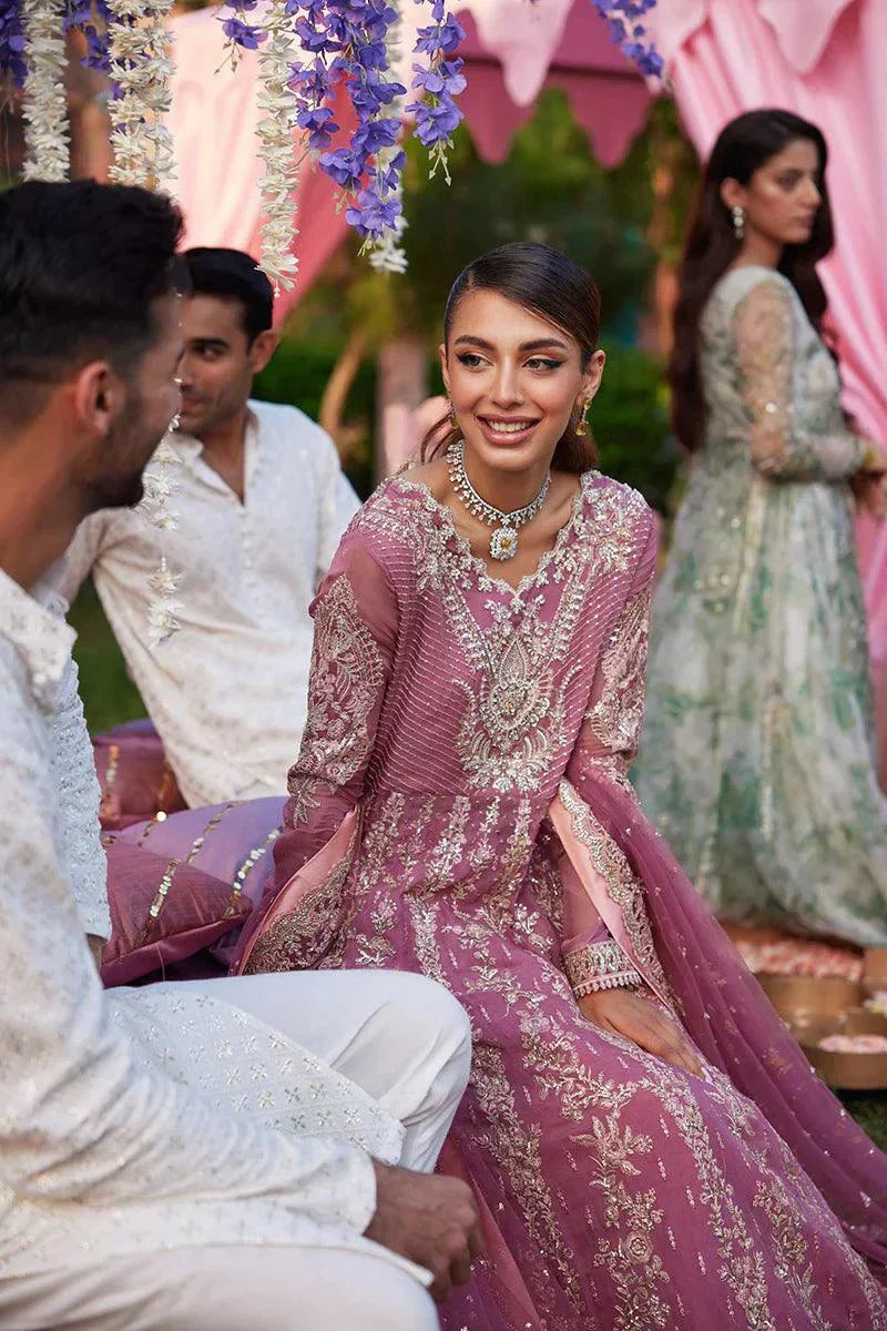 Mushq | Izhar Luxury Chiffon Collection 23 | Hania - by - Libasekhas UK - Registered Vendor of : Mushq - 100% Original Designer Dresss