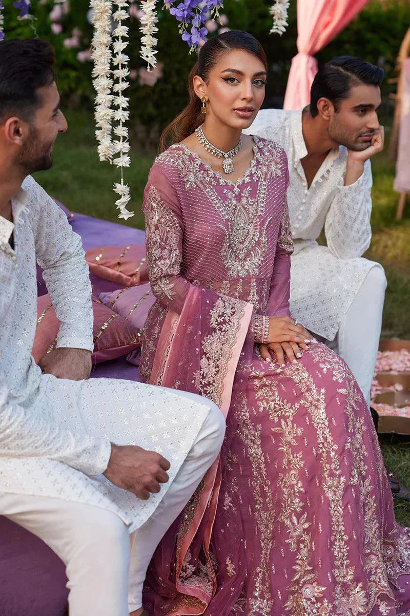 Mushq | Izhar Luxury Chiffon Collection 23 | Hania - by - Libasekhas UK - Registered Vendor of : Mushq - 100% Original Designer Dresss