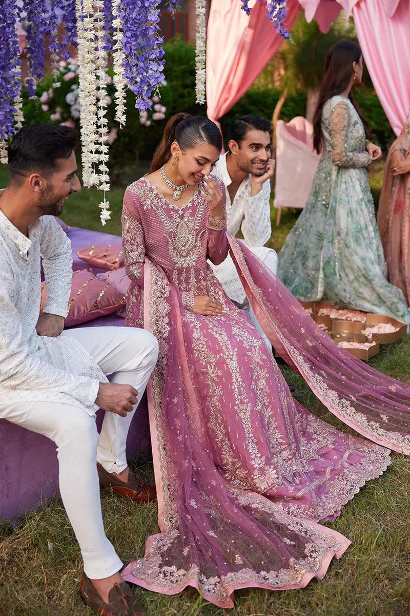 Mushq | Izhar Luxury Chiffon Collection 23 | Hania - by - Libasekhas UK - Registered Vendor of : Mushq - 100% Original Designer Dresss