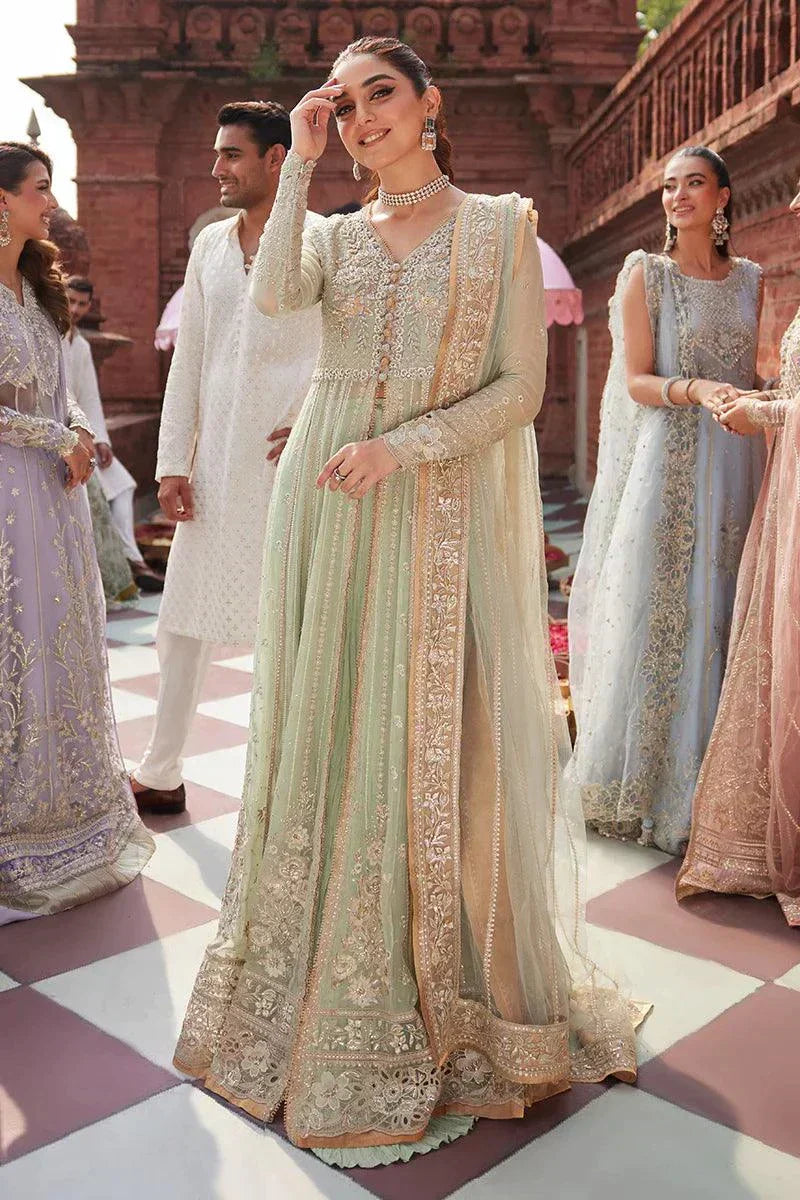 Mushq | Izhar Luxury Chiffon Collection 23 | Shahana - by - Libasekhas UK - Registered Vendor of : Mushq - 100% Original Designer Dresss