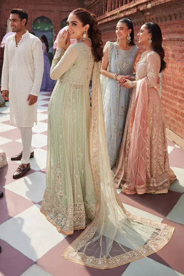 Mushq | Izhar Luxury Chiffon Collection 23 | Shahana - by - Libasekhas UK - Registered Vendor of : Mushq - 100% Original Designer Dresss