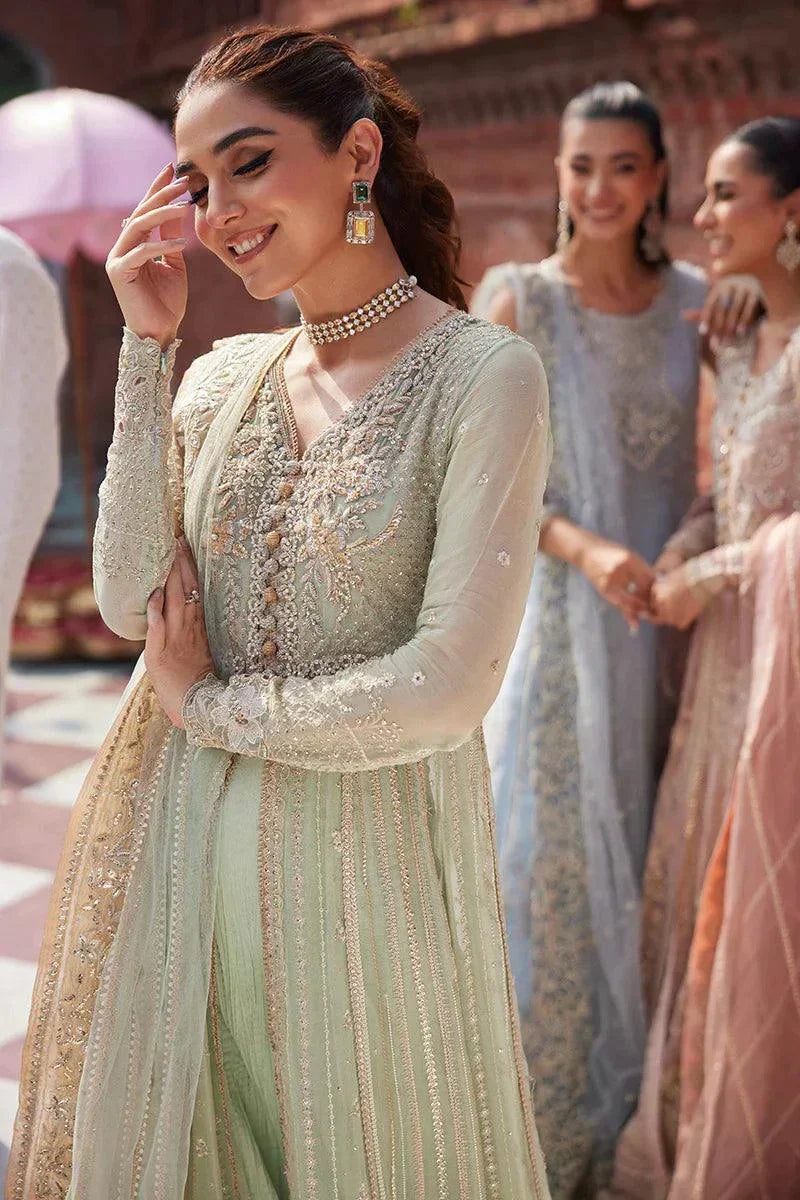 Mushq | Izhar Luxury Chiffon Collection 23 | Shahana - by - Libasekhas UK - Registered Vendor of : Mushq - 100% Original Designer Dresss