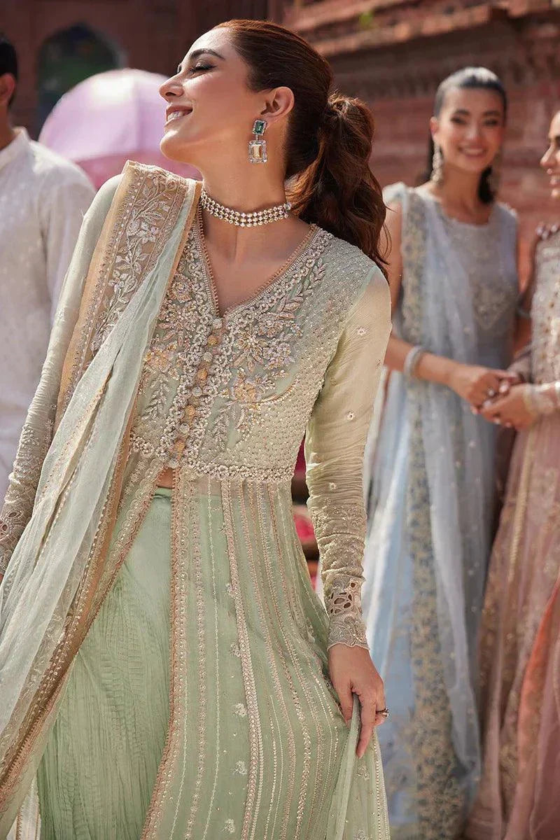 Mushq | Izhar Luxury Chiffon Collection 23 | Shahana - by - Libasekhas UK - Registered Vendor of : Mushq - 100% Original Designer Dresss