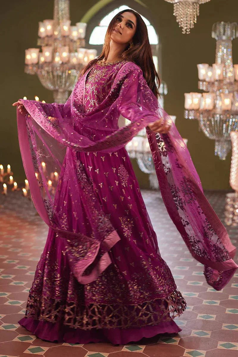 Mushq | Izhar Luxury Chiffon Collection 23 | Shehrzad - by - Libasekhas UK - Registered Vendor of : Mushq - 100% Original Designer Dresss