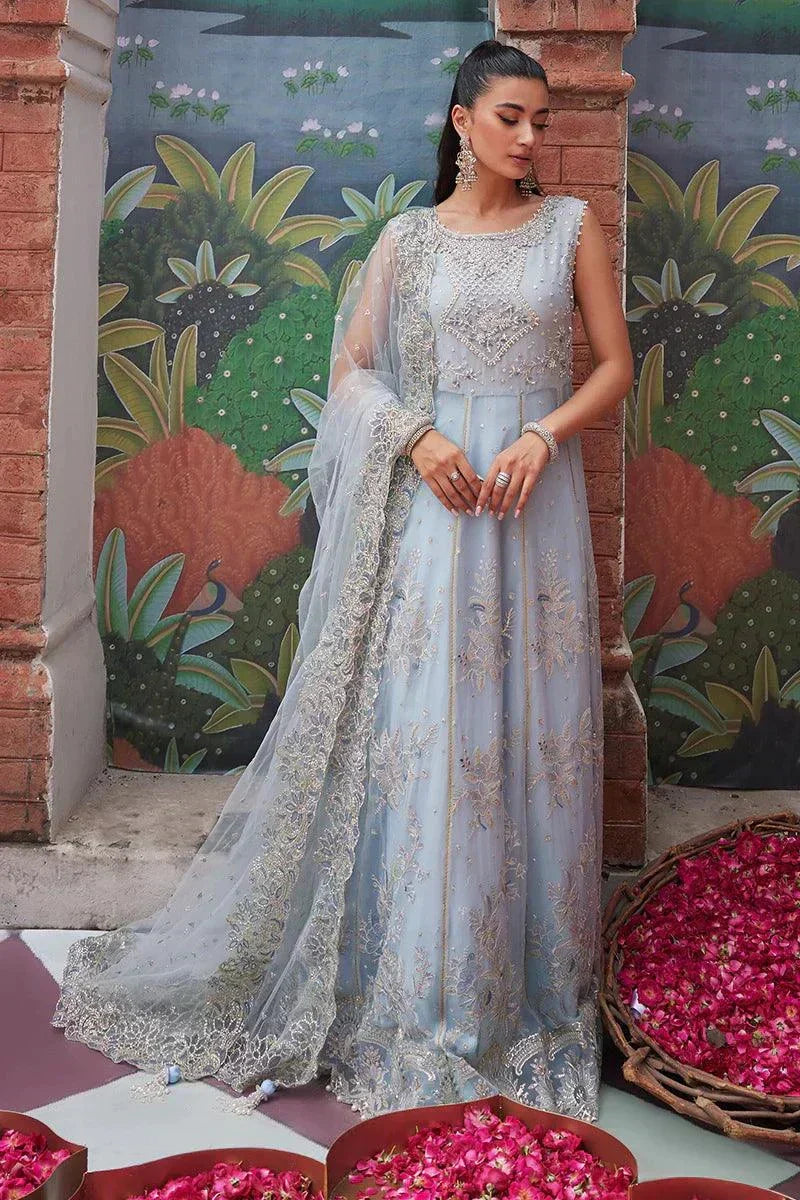 Mushq | Izhar Luxury Chiffon Collection 23 | Tania - by - Libasekhas UK - Registered Vendor of : Mushq - 100% Original Designer Dresss