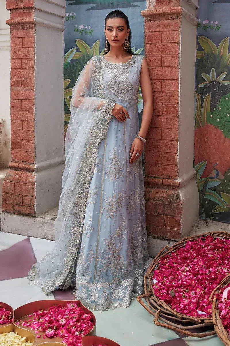 Mushq | Izhar Luxury Chiffon Collection 23 | Tania - by - Libasekhas UK - Registered Vendor of : Mushq - 100% Original Designer Dresss