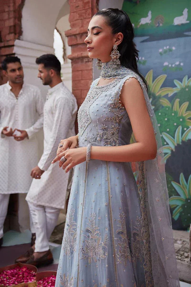 Mushq | Izhar Luxury Chiffon Collection 23 | Tania - by - Libasekhas UK - Registered Vendor of : Mushq - 100% Original Designer Dresss