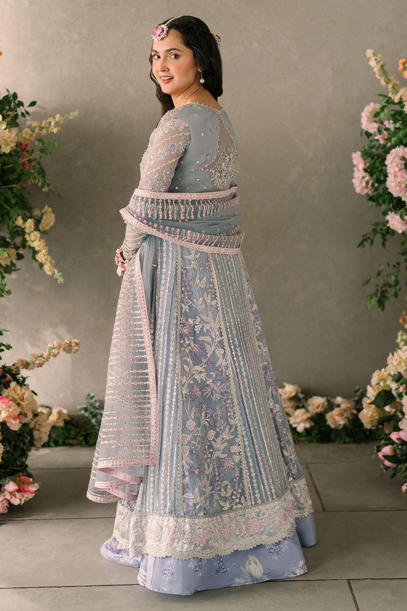 Mushq | Mastani Evening Luxury Chiffon | Ezza - by - Libasekhas UK - Registered Vendor of : Mushq - 100% Original Designer Dresss