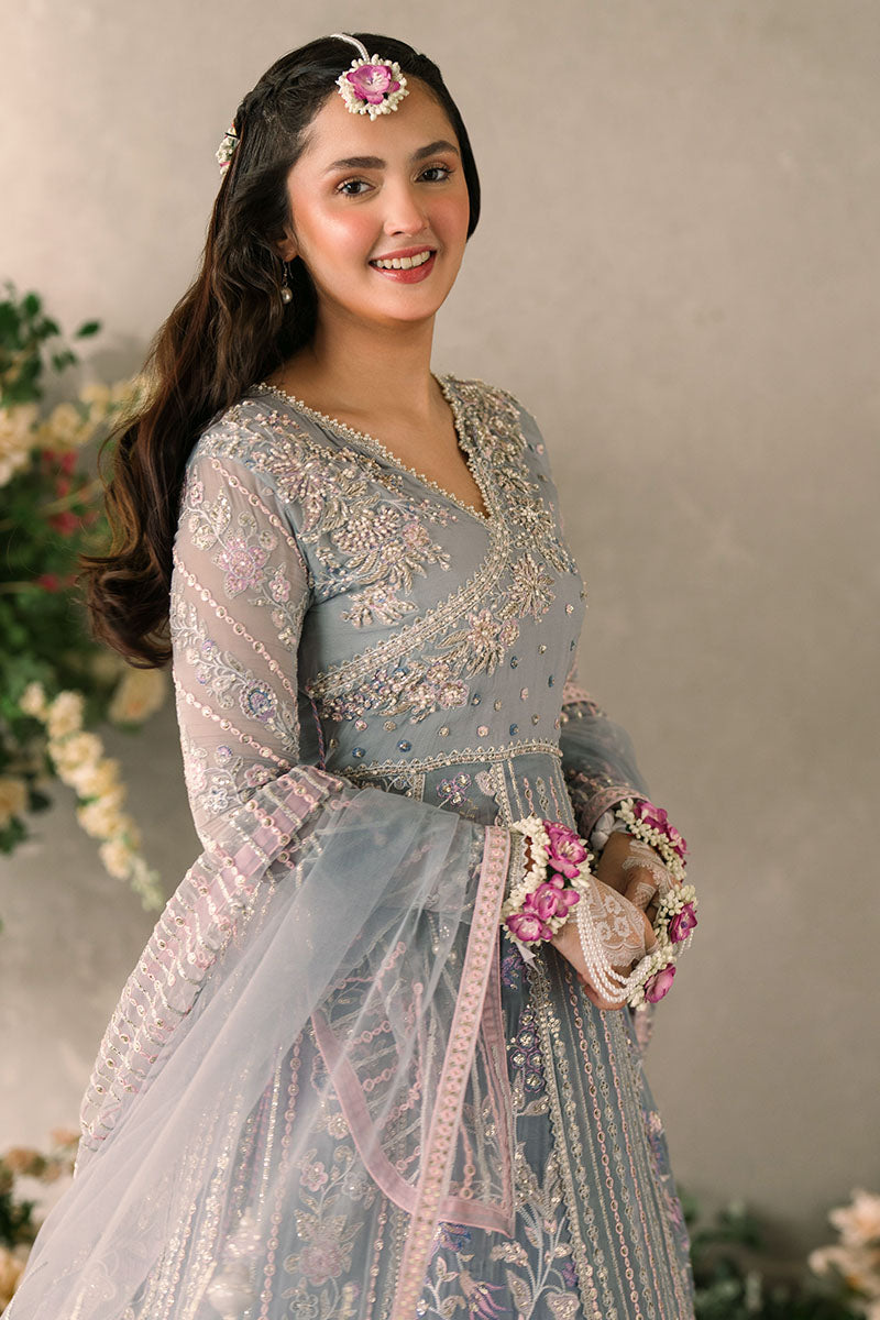 Mushq | Mastani Evening Luxury Chiffon | Ezza - by - Libasekhas UK - Registered Vendor of : Mushq - 100% Original Designer Dresss