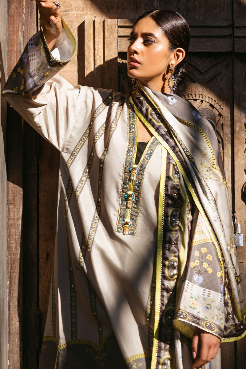 Mushq | Nirvana Silk Edit |  Chestnut - by - Libasekhas UK - Registered Vendor of : Mushq - 100% Original Designer Dresss