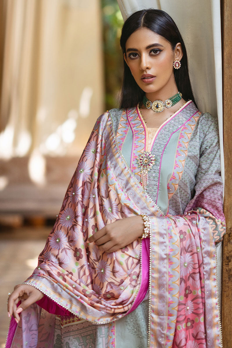 Mushq | Nirvana Silk Edit |  Taffy - by - Libasekhas UK - Registered Vendor of : Mushq - 100% Original Designer Dresss