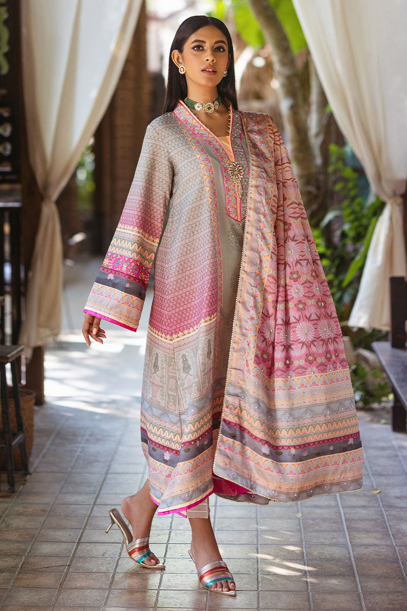 Mushq | Nirvana Silk Edit |  Taffy - by - Libasekhas UK - Registered Vendor of : Mushq - 100% Original Designer Dresss