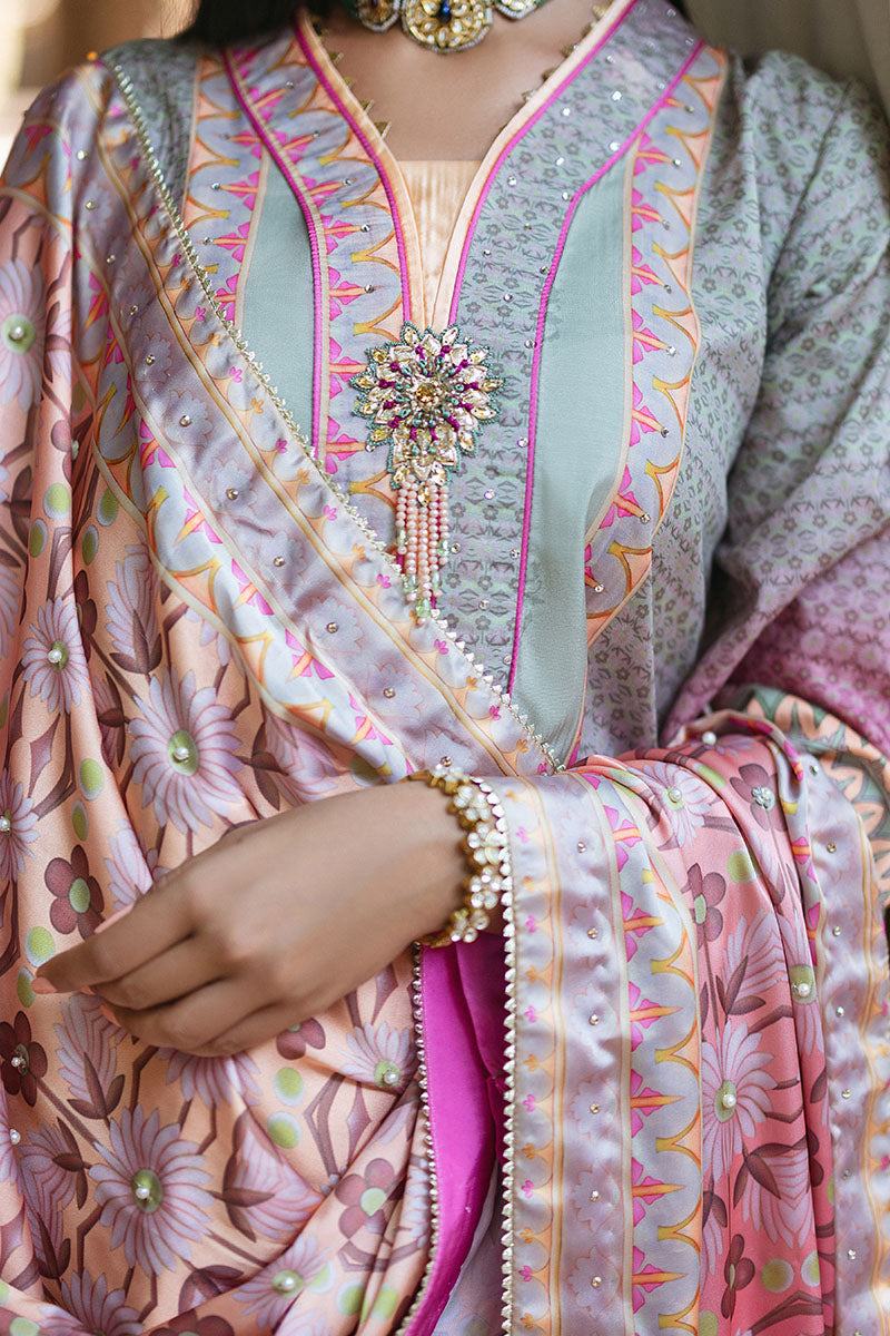 Mushq | Nirvana Silk Edit |  Taffy - by - Libasekhas UK - Registered Vendor of : Mushq - 100% Original Designer Dresss