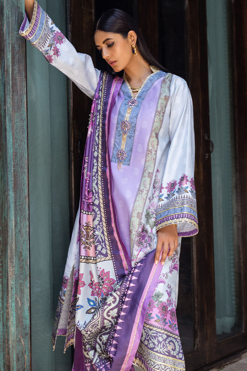 Mushq | Nirvana Silk Edit |  Viola - by - Libasekhas UK - Registered Vendor of : Mushq - 100% Original Designer Dresss