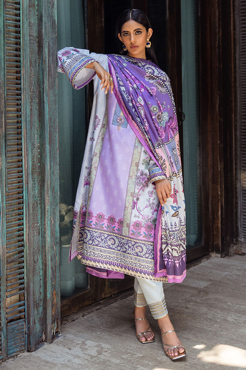 Mushq | Nirvana Silk Edit |  Viola - by - Libasekhas UK - Registered Vendor of : Mushq - 100% Original Designer Dresss