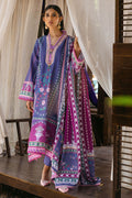 Mushq | Nirvana Silk Edit |  Indigo - by - Libasekhas UK - Registered Vendor of : Mushq - 100% Original Designer Dresss