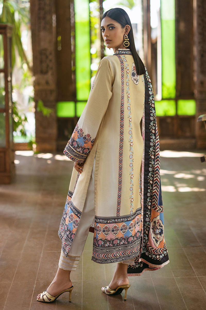 Mushq | Nirvana Silk Edit |  Taupe - by - Libasekhas UK - Registered Vendor of : Mushq - 100% Original Designer Dresss