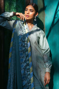 Mushq | Nirvana Silk Edit |  Cerulean - by - Libasekhas UK - Registered Vendor of : Mushq - 100% Original Designer Dresss