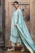 Mushq | Nirvana Silk Edit |  Cerulean - by - Libasekhas UK - Registered Vendor of : Mushq - 100% Original Designer Dresss