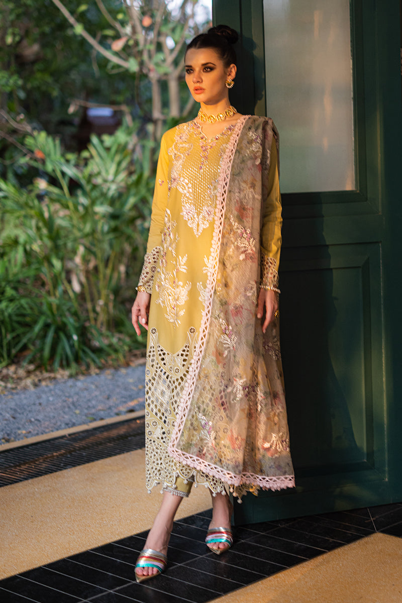 Mushq | Orient Express Luxury Lawn | DELICE - by - Libasekhas UK - Registered Vendor of : Mushq - 100% Original Designer Dresss