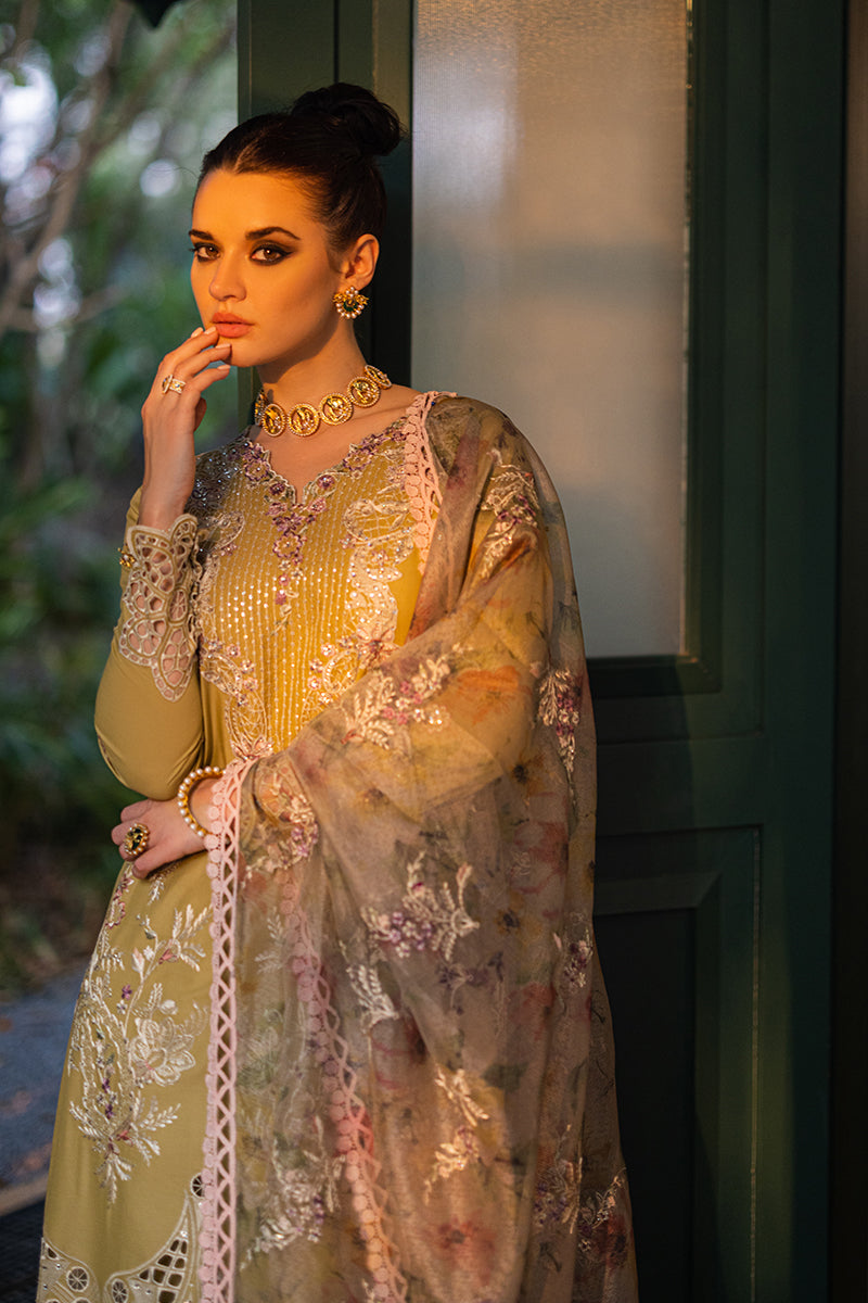 Mushq | Orient Express Luxury Lawn | DELICE - by - Libasekhas UK - Registered Vendor of : Mushq - 100% Original Designer Dresss