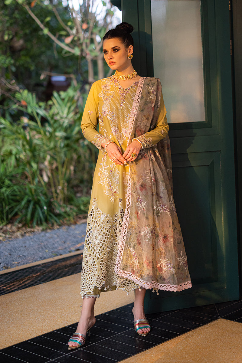 Mushq | Orient Express Luxury Lawn | DELICE - by - Libasekhas UK - Registered Vendor of : Mushq - 100% Original Designer Dresss