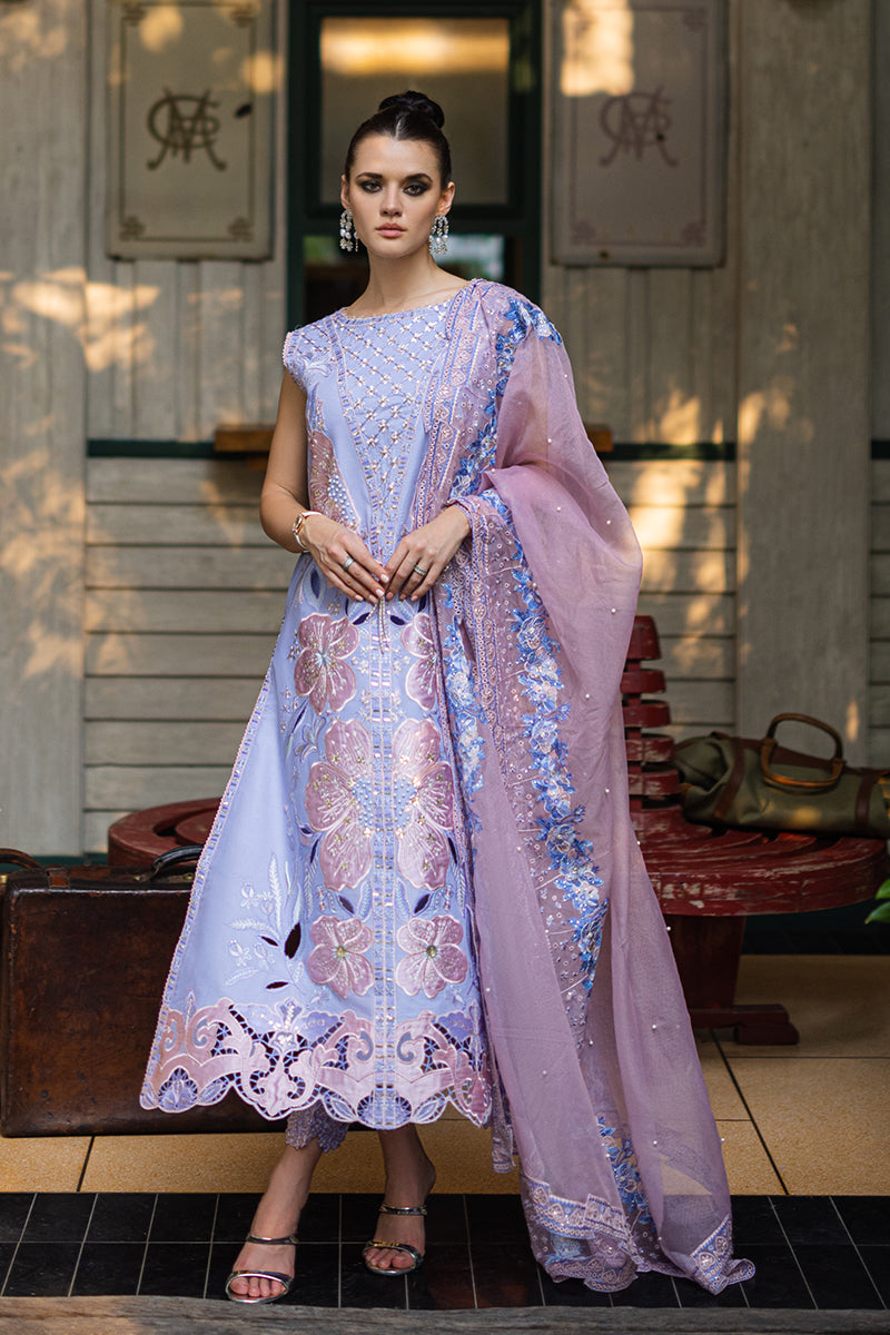 Mushq | Orient Express Luxury Lawn | SOLEIL - by - Libasekhas UK - Registered Vendor of : Mushq - 100% Original Designer Dresss
