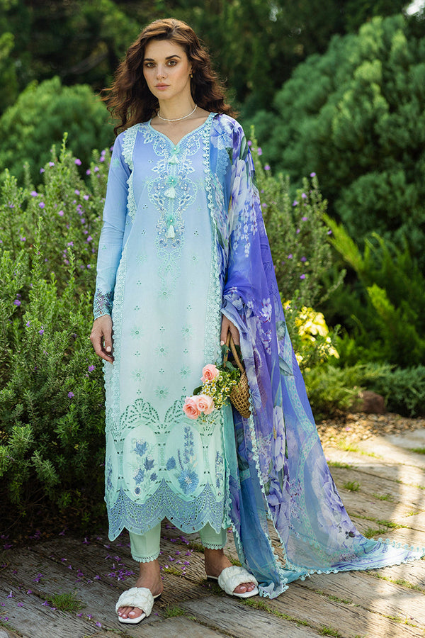 Mushq | Solace Ombre Chikankari |Fiducia - by - Libasekhas UK - Registered Vendor of : Mushq - 100% Original Designer Dresss