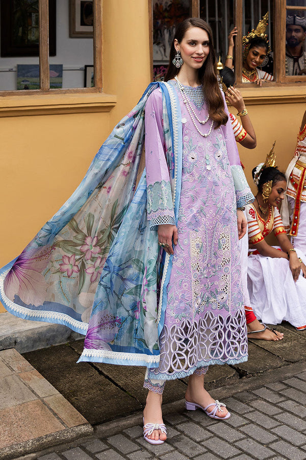 Mushq | Manaram Luxury Lawn 25 | Glowing Pulse - by - Libasekhas UK - Registered Vendor of : Mushq - 100% Original Designer Dresss