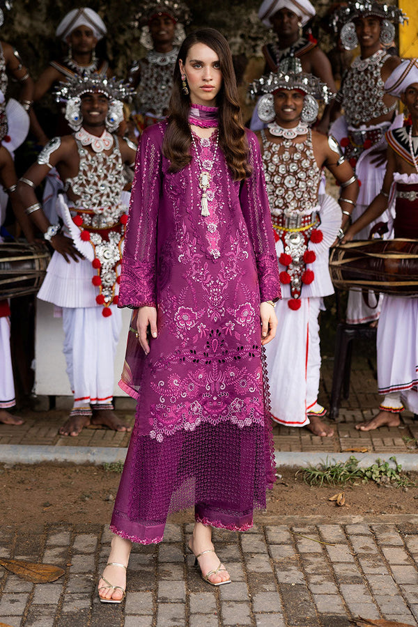 Mushq | Manaram Luxury Lawn 25 | Eternal Beat - by - Libasekhas UK - Registered Vendor of : Mushq - 100% Original Designer Dresss