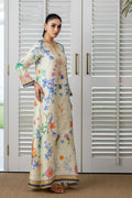 Mina Hassan | Signature Prints | Floral Sundress Kaftan - by Libasekhas UK - Registered Vendor of : Mina Hassan - 100% Original Designer Dress