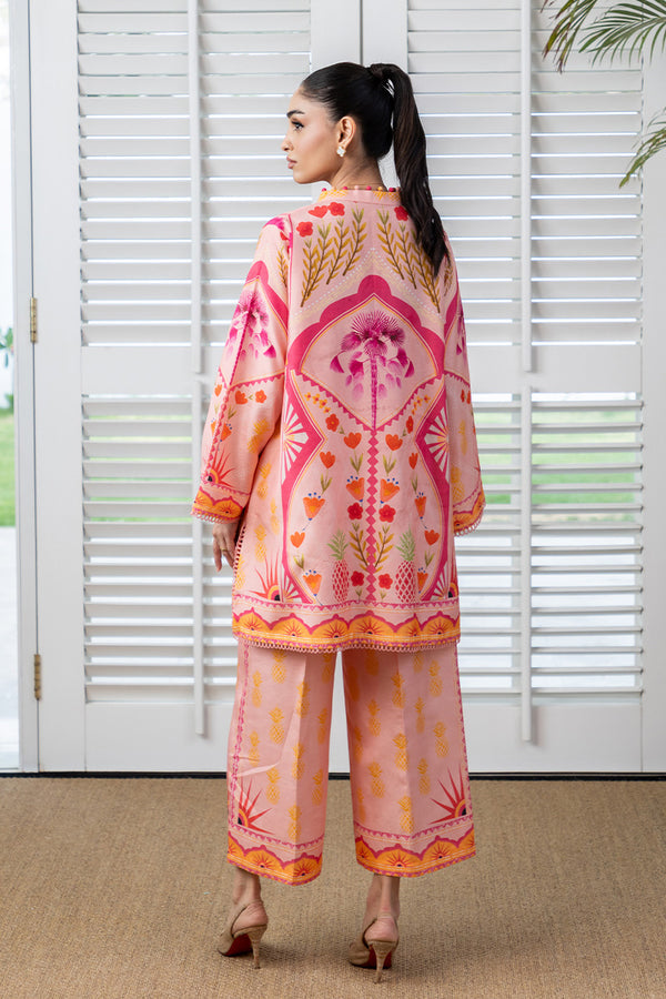 Mina Hassan | Signature Prints | Pink Aura - by Libasekhas UK - Registered Vendor of : Mina Hassan - 100% Original Designer Dress