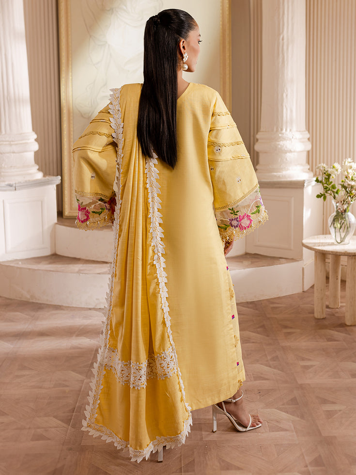 Parishay | Mira Winter | MW-01 | 3 PC Khaddar - by - Libasekhas UK - Registered Vendor of : Parishay - 100% Original Designer Dresss