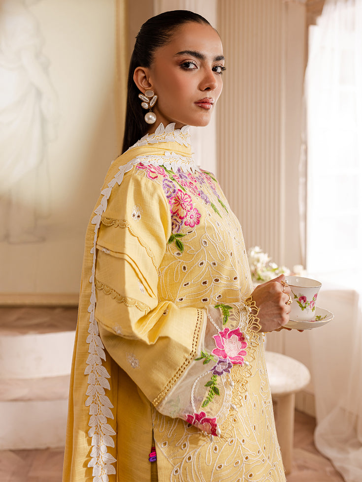 Parishay | Mira Winter | MW-01 | 3 PC Khaddar - by - Libasekhas UK - Registered Vendor of : Parishay - 100% Original Designer Dresss