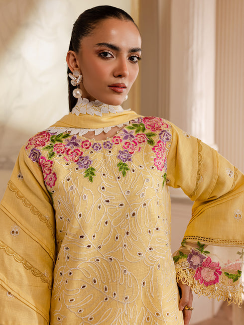 Parishay | Mira Winter | MW-01 | 3 PC Khaddar - by - Libasekhas UK - Registered Vendor of : Parishay - 100% Original Designer Dresss