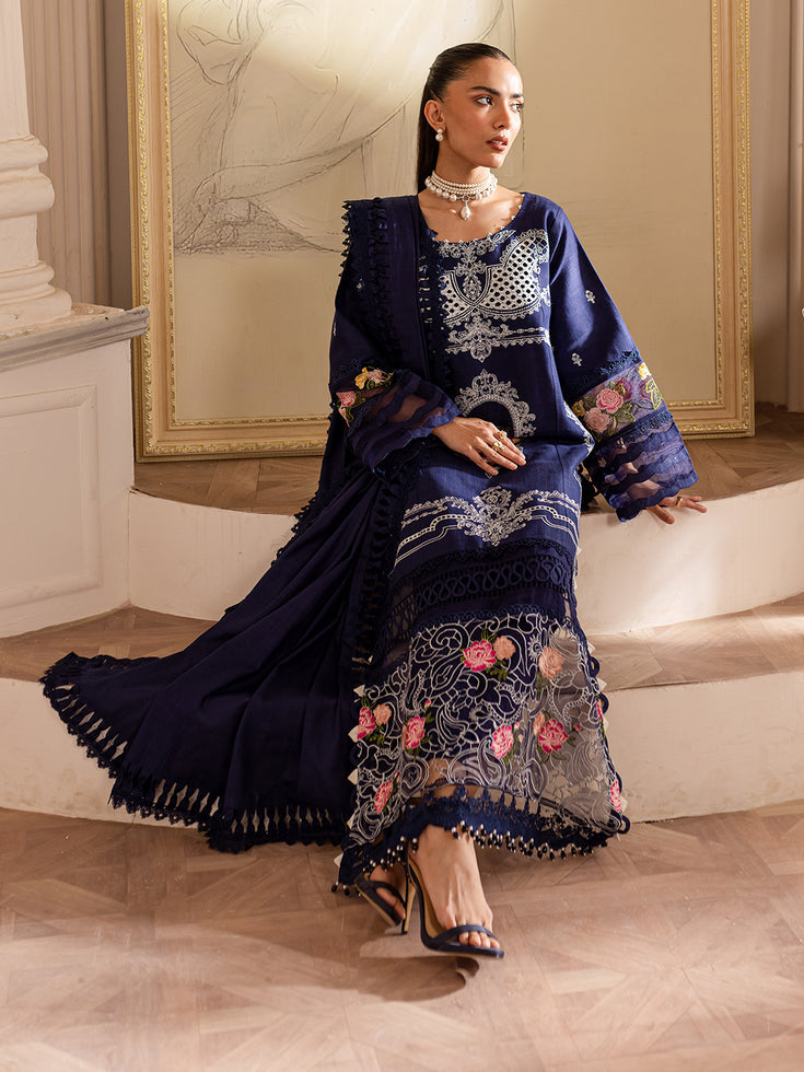 Parishay | Mira Winter | MW-03 | 3 PC Khaddar - by - Libasekhas UK - Registered Vendor of : Parishay - 100% Original Designer Dresss